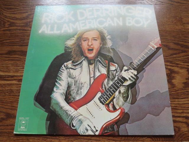 Rick Derringer - All American Boy - LP UK Vinyl Album Record Cover