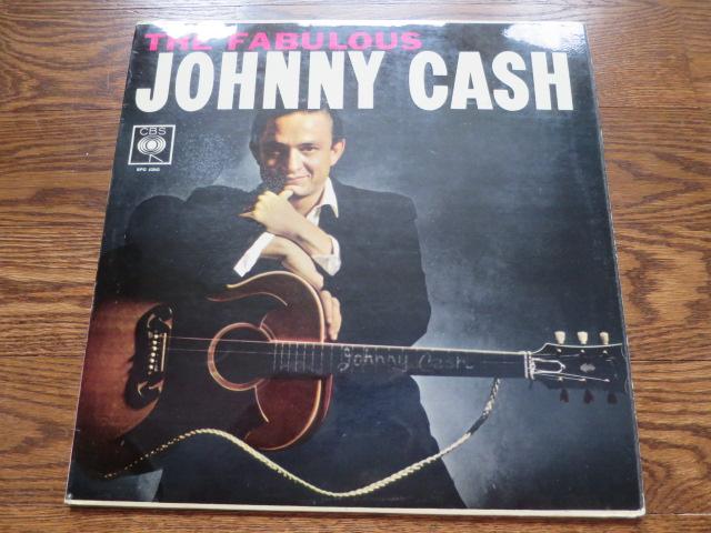 Johnny Cash - The Fabulous Johnny Cash - LP UK Vinyl Album Record Cover