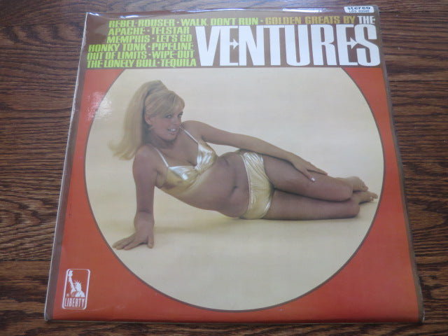 The Ventures - Golden Greats - LP UK Vinyl Album Record Cover