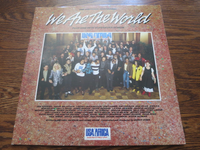 Various Artists - We Are The World - LP UK Vinyl Album Record Cover