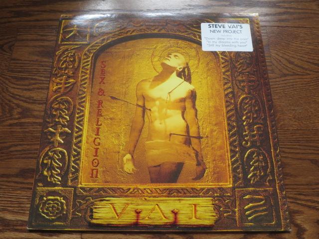 Vai - Sex & Religion - LP UK Vinyl Album Record Cover