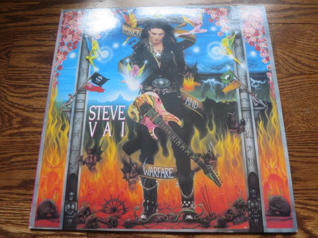 Steve Vai - Passion And Warfare - LP UK Vinyl Album Record Cover