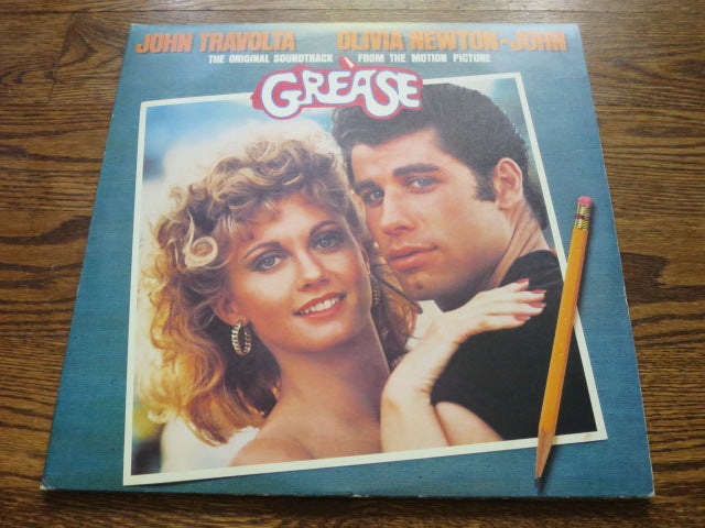 Various Artists - Grease soundtrack - LP UK Vinyl Album Record Cover