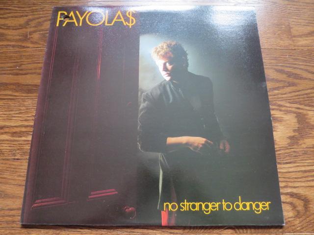Payolas - No Stranger To Danger - LP UK Vinyl Album Record Cover