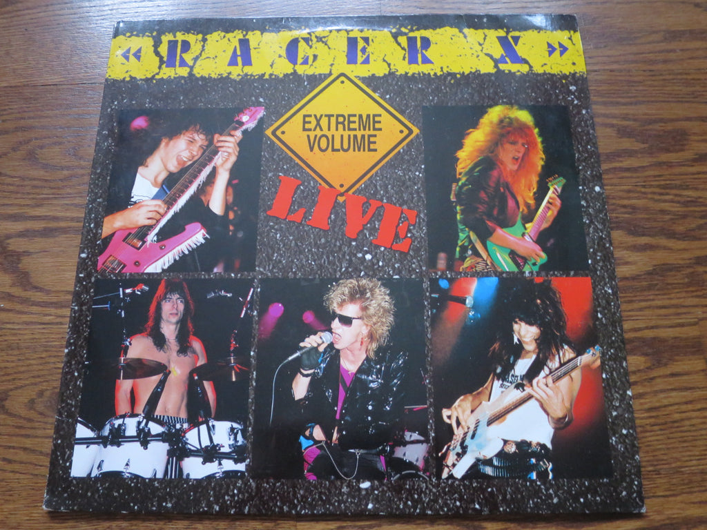 Racer X - Extreme Volume Live - LP UK Vinyl Album Record Cover