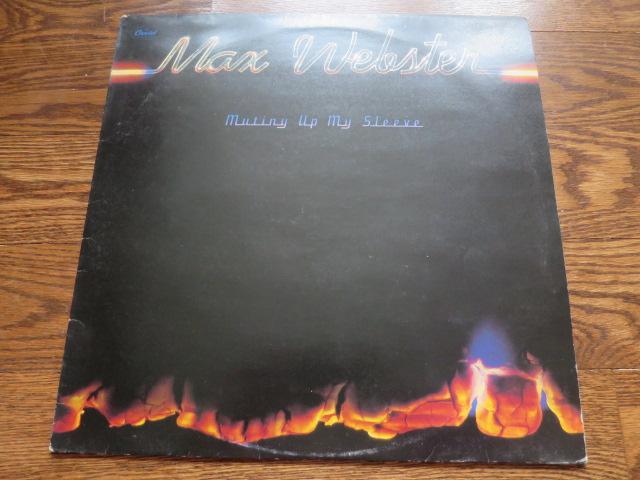 Max Webster - Mutiny Up My Sleeve - LP UK Vinyl Album Record Cover