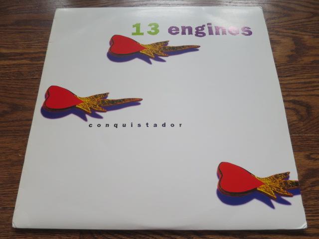 13 Engines - Conquistador - LP UK Vinyl Album Record Cover