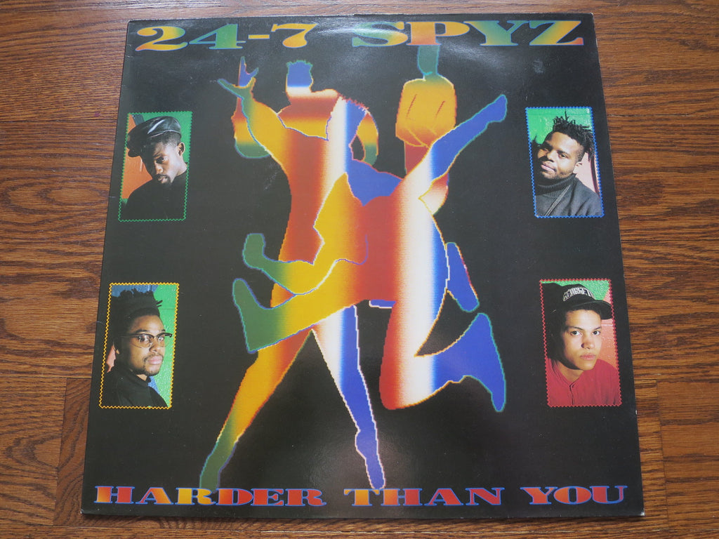 24-7 Spyz - Harder Than You - LP UK Vinyl Album Record Cover