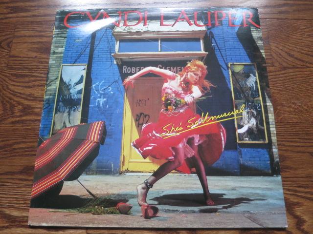 Cyndi Lauper - She's So Unusual - LP UK Vinyl Album Record Cover