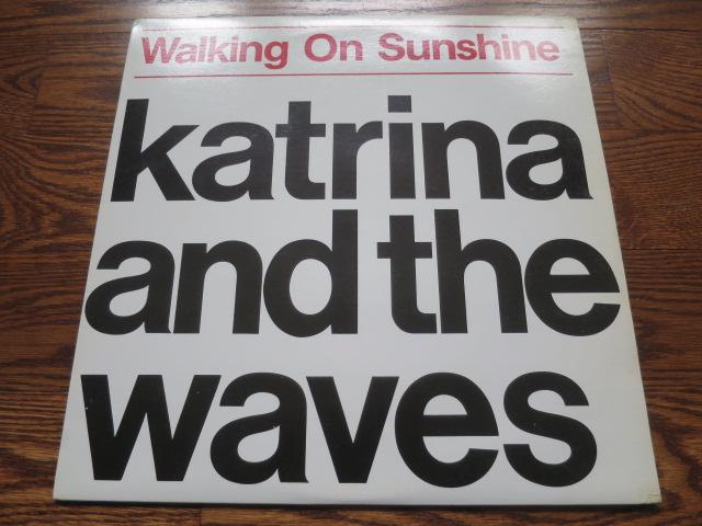 Katrina And The Waves - Walking On Sunshine - LP UK Vinyl Album Record Cover