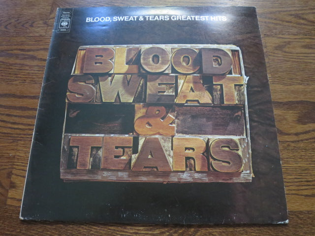 Blood, Sweat & Tears - Greatest Hits - LP UK Vinyl Album Record Cover