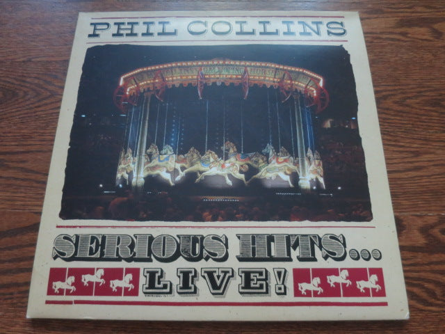 Phil Collins - Serious Hits…Live! - LP UK Vinyl Album Record Cover