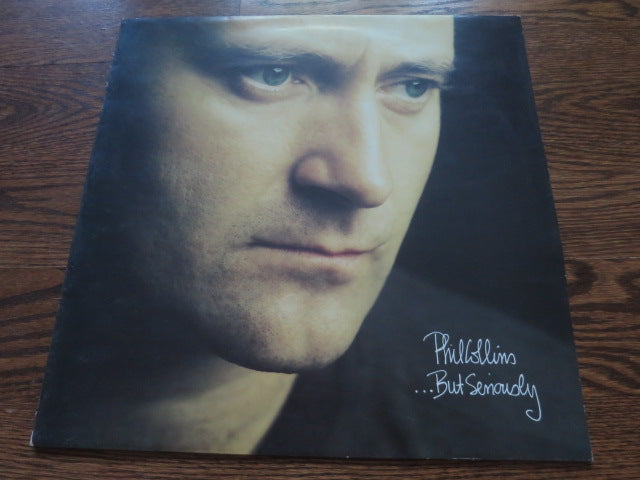 Phil Collins - …But Seriously - LP UK Vinyl Album Record Cover