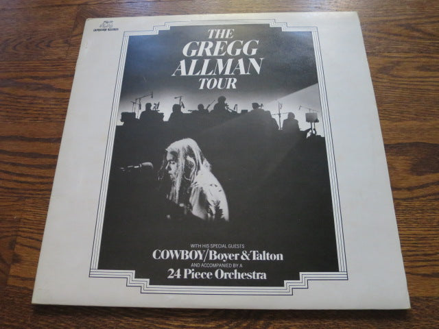 Gregg Allman - The Gregg Allman Tour - LP UK Vinyl Album Record Cover