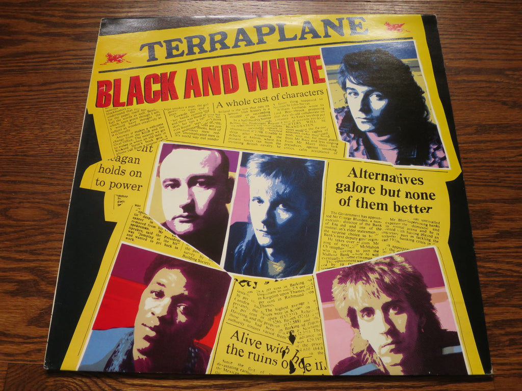 Terraplane (Thunder) - Black And White - LP UK Vinyl Album Record Cover
