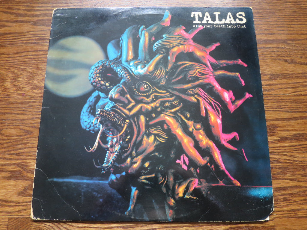 Talas - Sink Your Teeth Into That - LP UK Vinyl Album Record Cover
