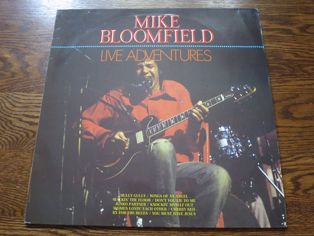 Mike Bloomfield - Live Adventures - LP UK Vinyl Album Record Cover