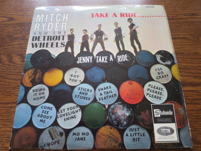Mitch Ryder and the Detroit Wheels - Take A Ride… - LP UK Vinyl Album Record Cover