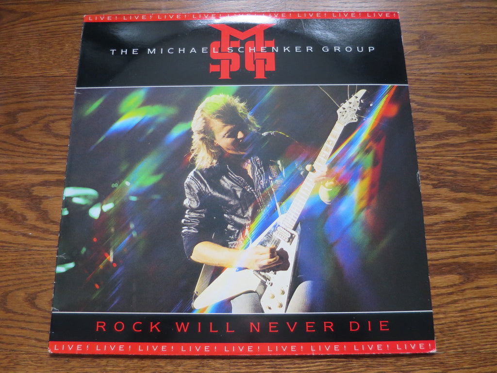 The Michael Schenker Group - Rock Will Never Die - LP UK Vinyl Album Record Cover
