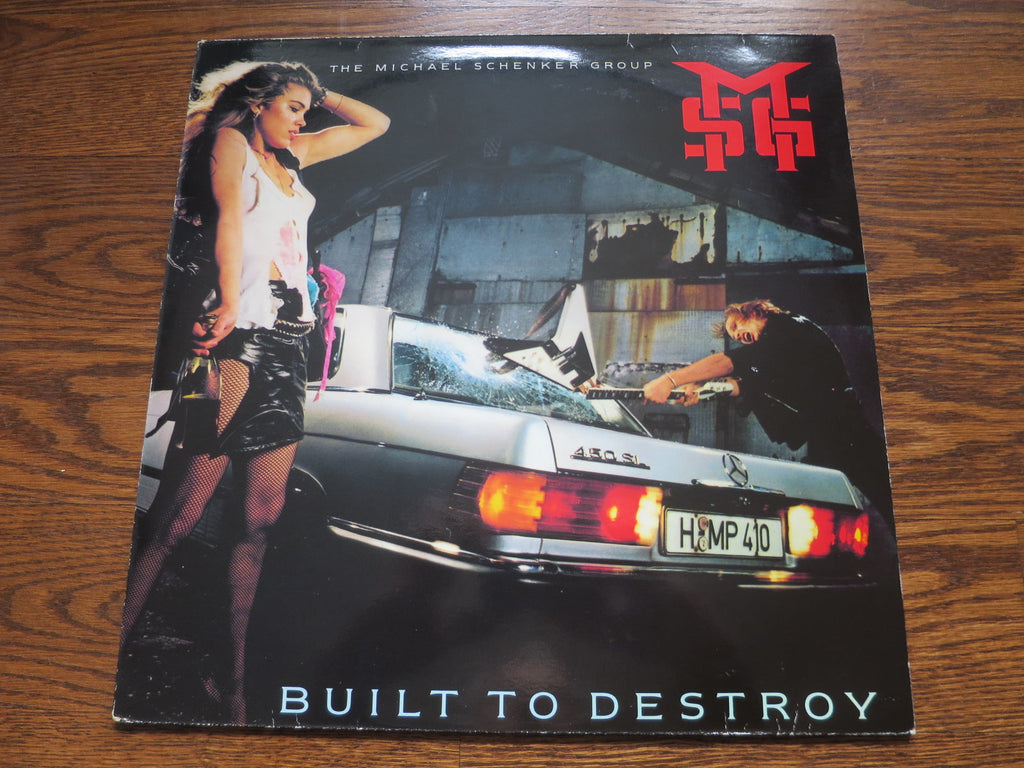 The Michael Schenker Group - Built To Destroy - LP UK Vinyl Album Record Cover