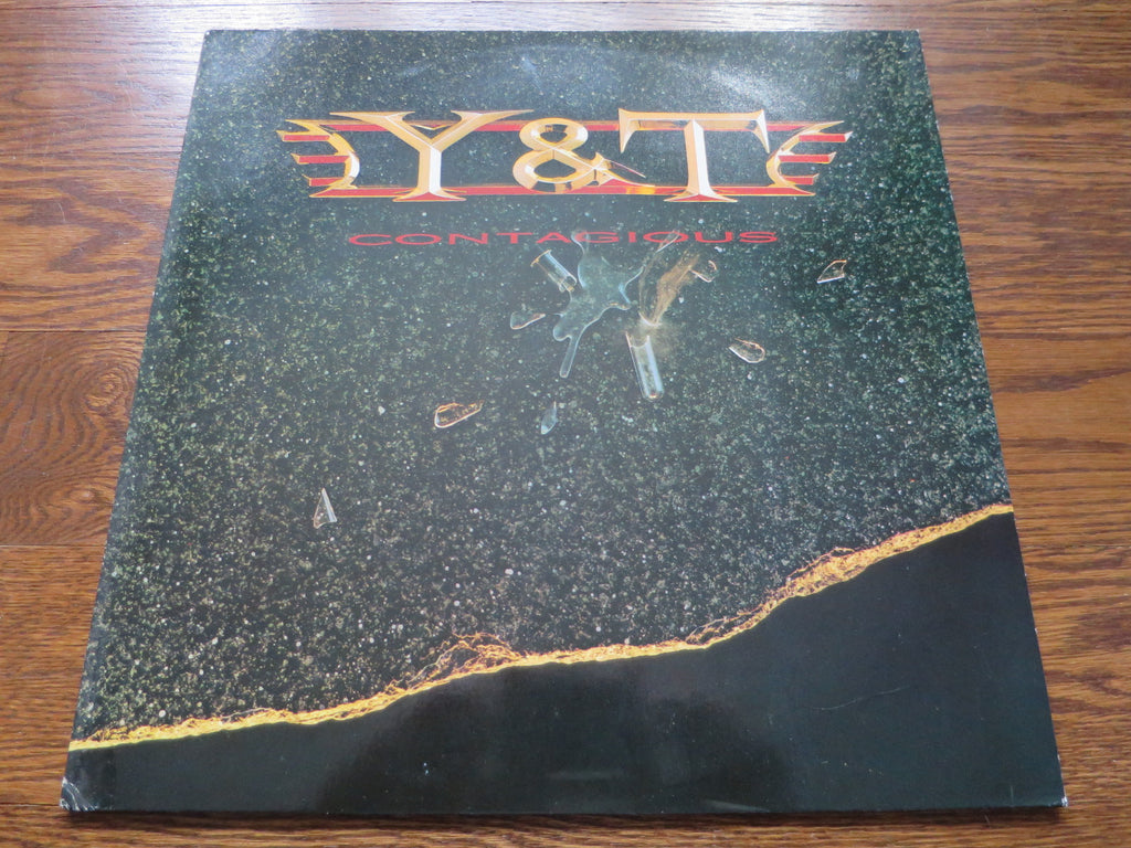 Y&T - Contagious - LP UK Vinyl Album Record Cover
