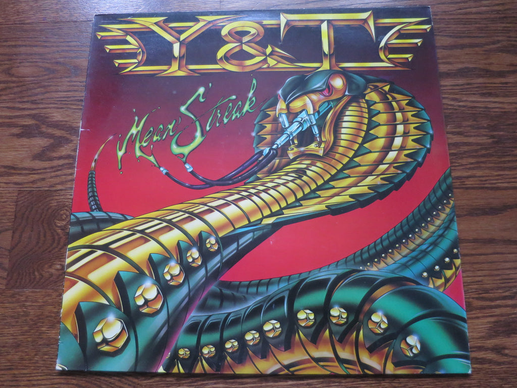 Y&T - Mean Streak - LP UK Vinyl Album Record Cover