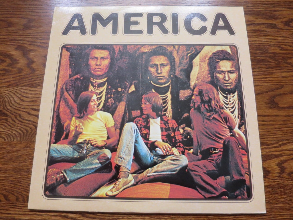 America - America - LP UK Vinyl Album Record Cover