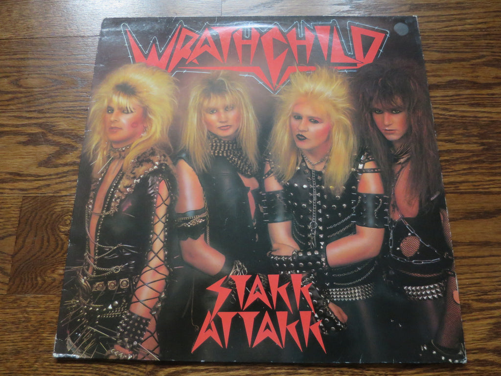 Wrathchild (UK) - Stakk Attakk - LP UK Vinyl Album Record Cover