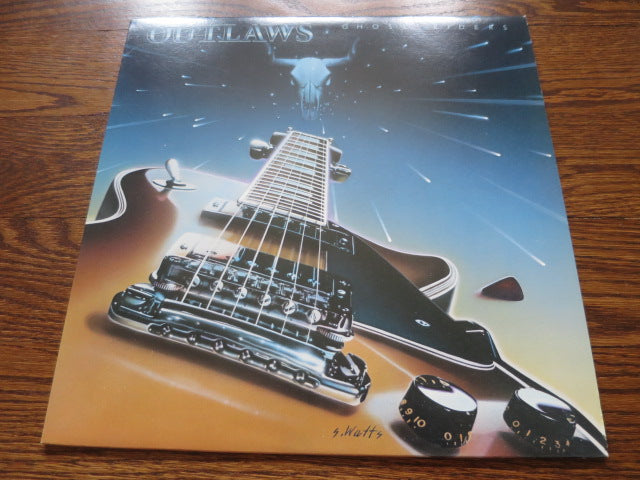Outlaws - Ghost Riders - LP UK Vinyl Album Record Cover