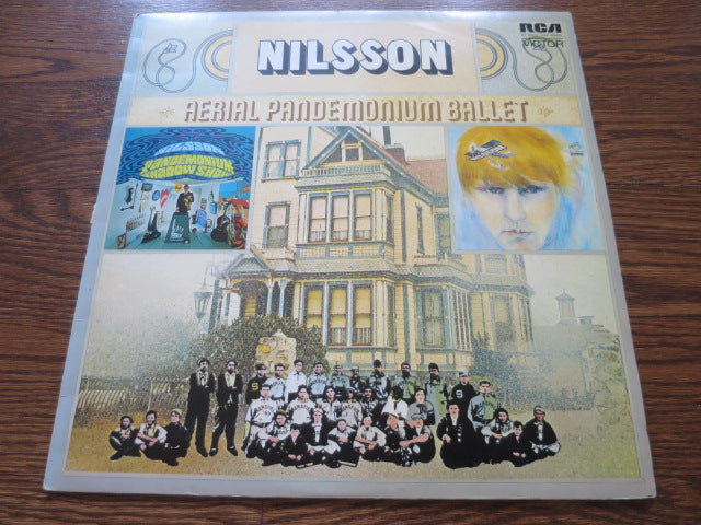 Nilsson - Aerial Pandemonium Ballet - LP UK Vinyl Album Record Cover