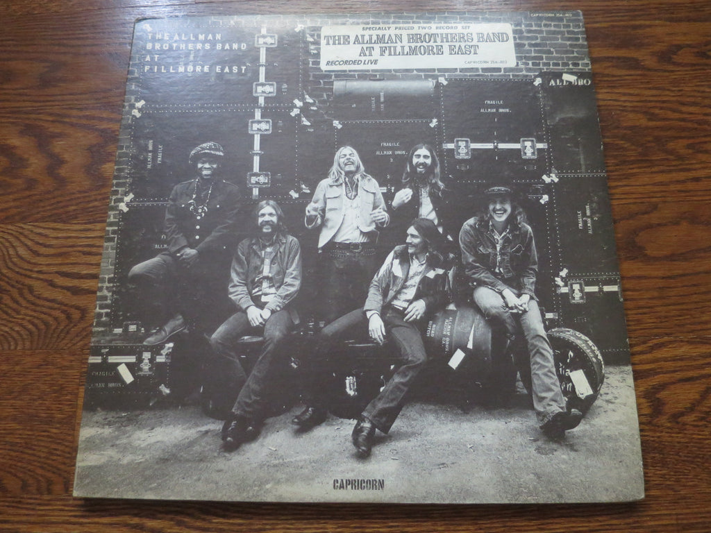 The Allman Brothers Band - At The Fillmore East - LP UK Vinyl Album Record Cover