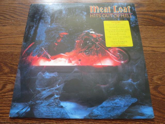 Meat Loaf - Hits Out Of Hell - LP UK Vinyl Album Record Cover