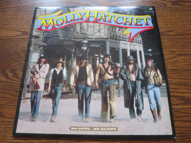 Molly Hatchet - No Guts…No Glory - LP UK Vinyl Album Record Cover