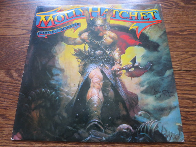 Molly Hatchet - Flirtin' With Disaster - LP UK Vinyl Album Record Cover