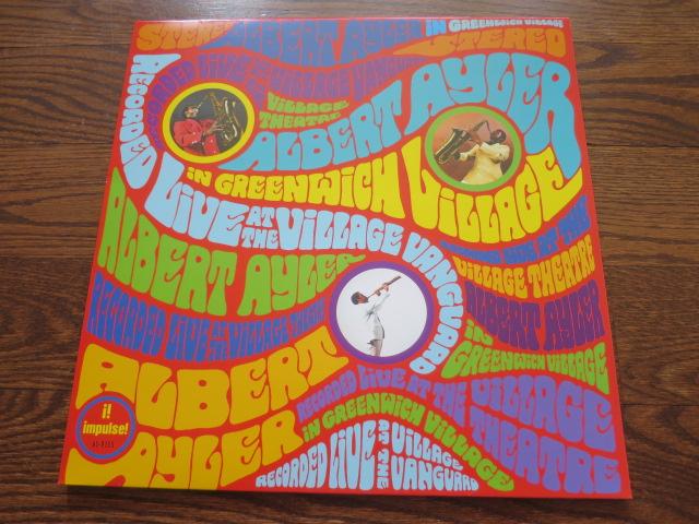 Albert Ayler - In Greenwich Village - LP UK Vinyl Album Record Cover