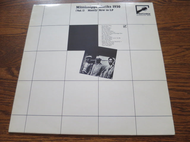 Mississippi Sheiks - Vol. 1 - LP UK Vinyl Album Record Cover
