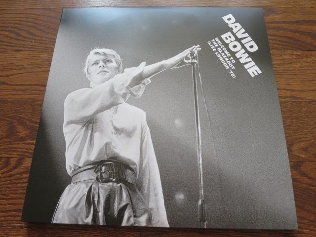 David Bowie - Welcome To The Blackout (Live London '78) - LP UK Vinyl Album Record Cover