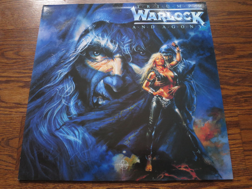 Warlock - Trioumph And Agony - LP UK Vinyl Album Record Cover
