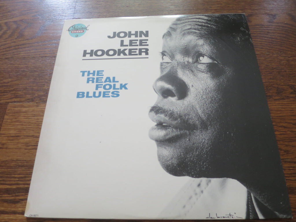 John Lee Hooker - The Real Folk Blues - LP UK Vinyl Album Record Cover