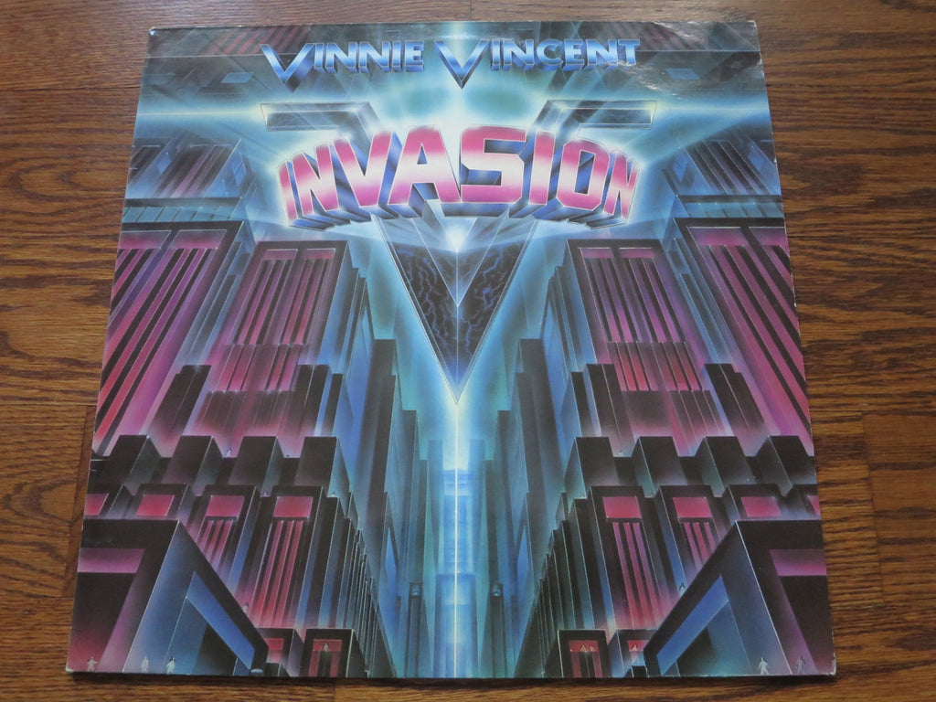Vinnie Vincent Invasion - Vinnie Vincent Invasion - LP UK Vinyl Album Record Cover