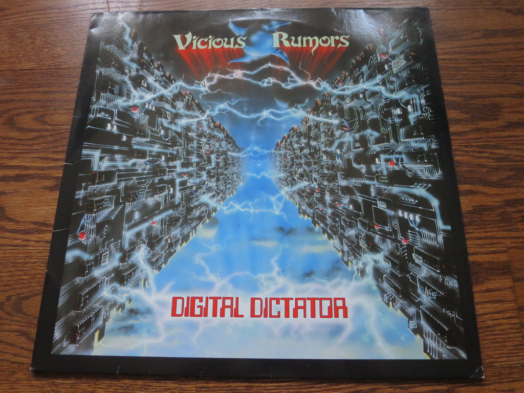 Vicious Rumors - Digital Dictator - LP UK Vinyl Album Record Cover