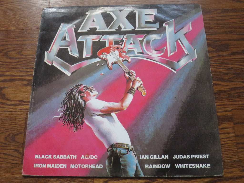 Various Artists - Axe Attack - LP UK Vinyl Album Record Cover