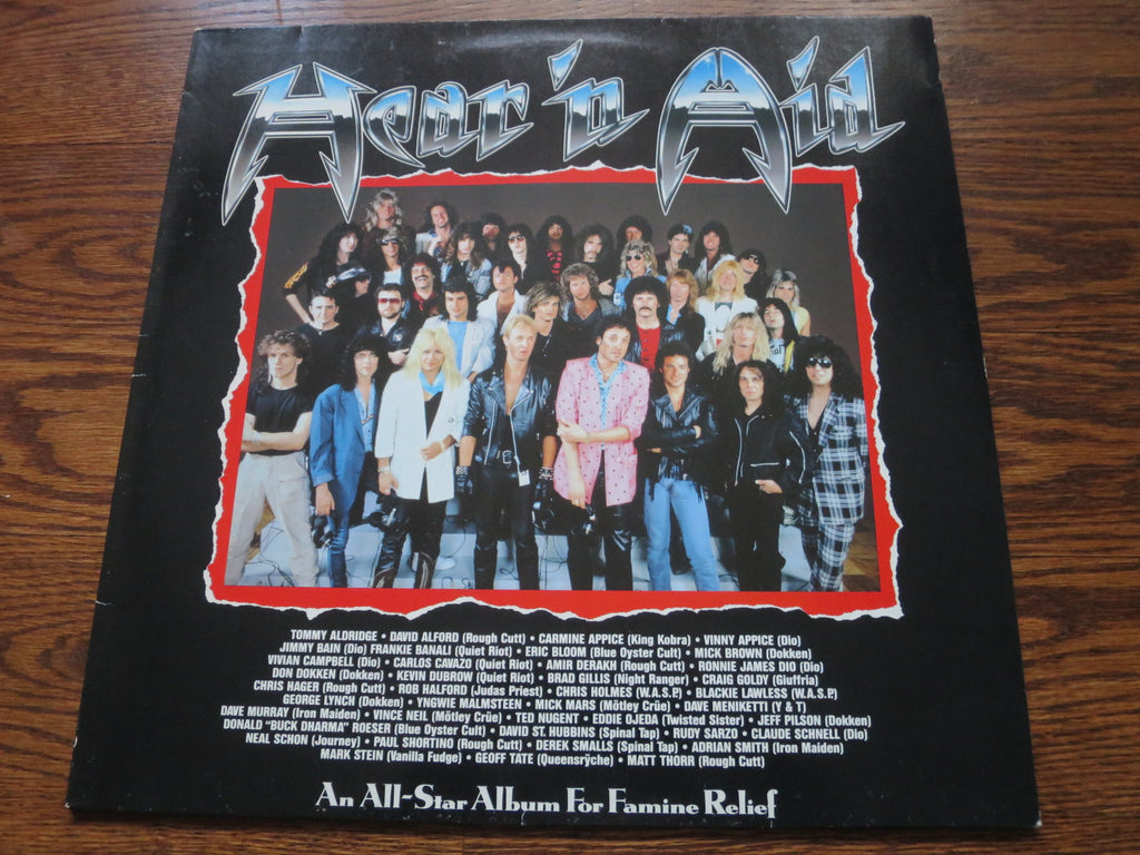 Various Artists - Hear 'N Aid - LP UK Vinyl Album Record Cover