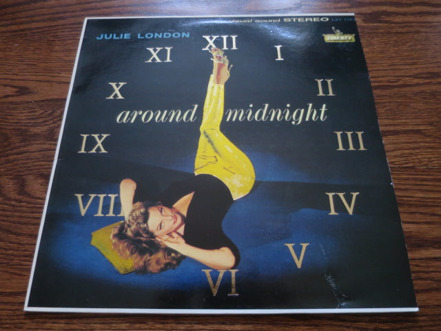 Julie London - Around Midnight - LP UK Vinyl Album Record Cover