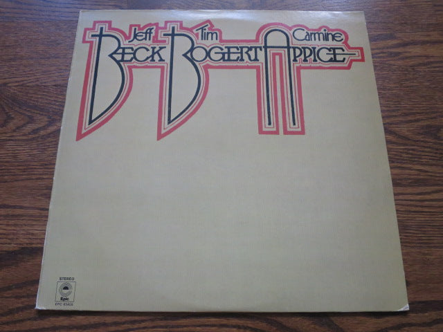 Jeff Beck, Tim Bogert, Carmine Appice - Beck, Bogert, Appice - LP UK Vinyl Album Record Cover