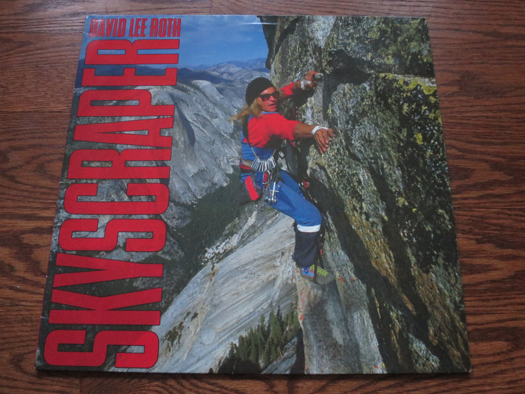 David Lee Roth - Skyscraper 3three - LP UK Vinyl Album Record Cover