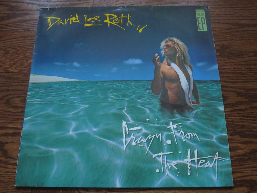 David Lee Roth - Crazy From The Heat - LP UK Vinyl Album Record Cover