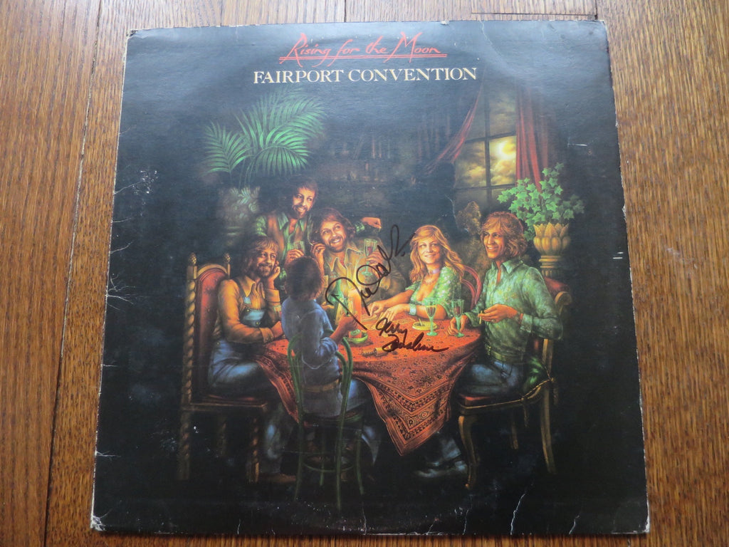 Fairport Convention - Rising For The Moon (signed) - LP UK Vinyl Album Record Cover