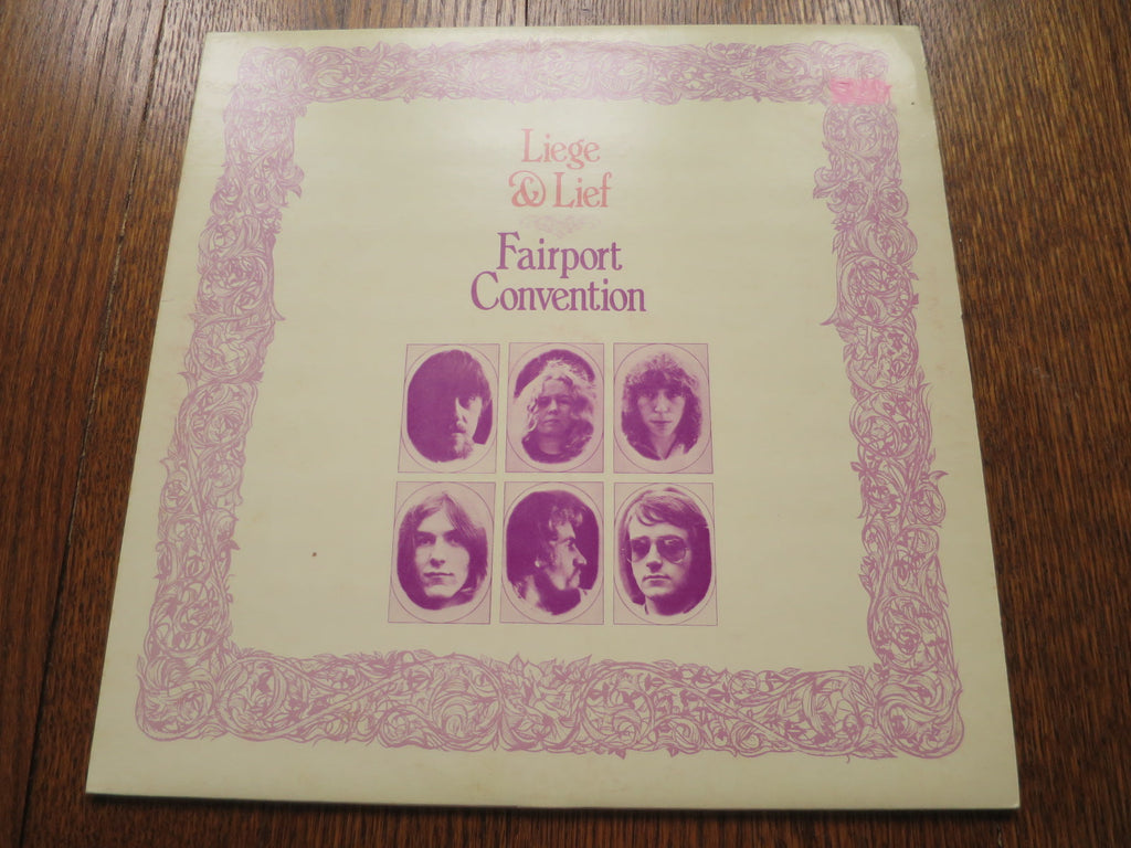 Fairport Convention - Liege & Lief 3three - LP UK Vinyl Album Record Cover
