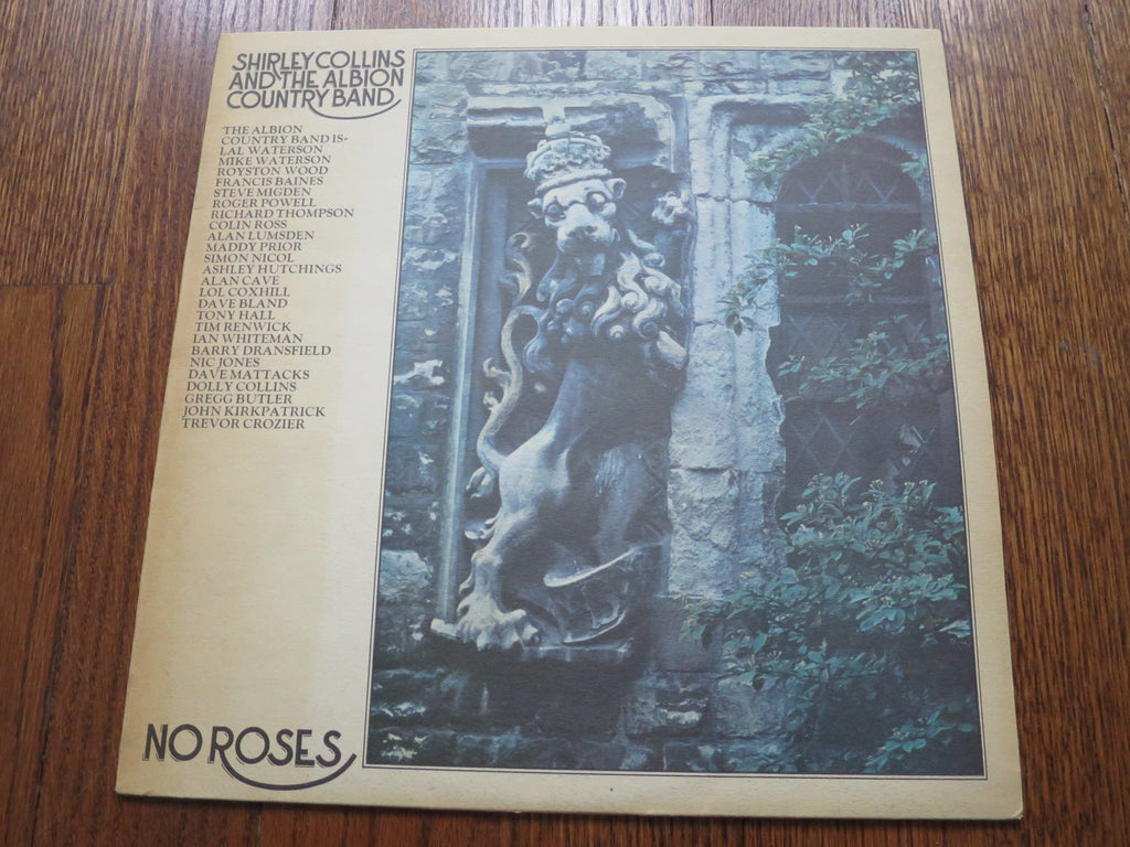 Shirley Collins and the Albion Country Band - No Roses - LP UK Vinyl Album Record Cover